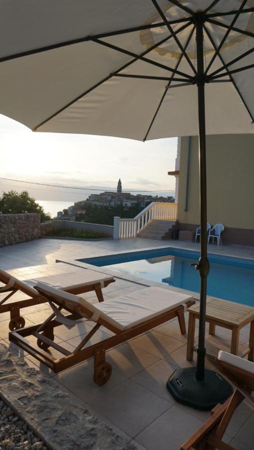 Villa Mirela Vrbnik Kültér fotó